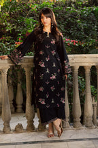 Cross De black 2Pc - Embroidered Lawn Dress