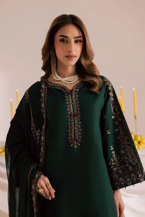 Cross Hatch 3Pc - Embroidered Lawn Dress