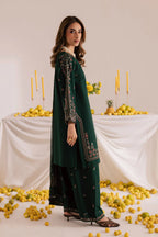 Cross Hatch 3Pc - Embroidered Lawn Dress