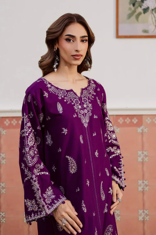 Fave 2Pc - Embroidered Lawn Dress