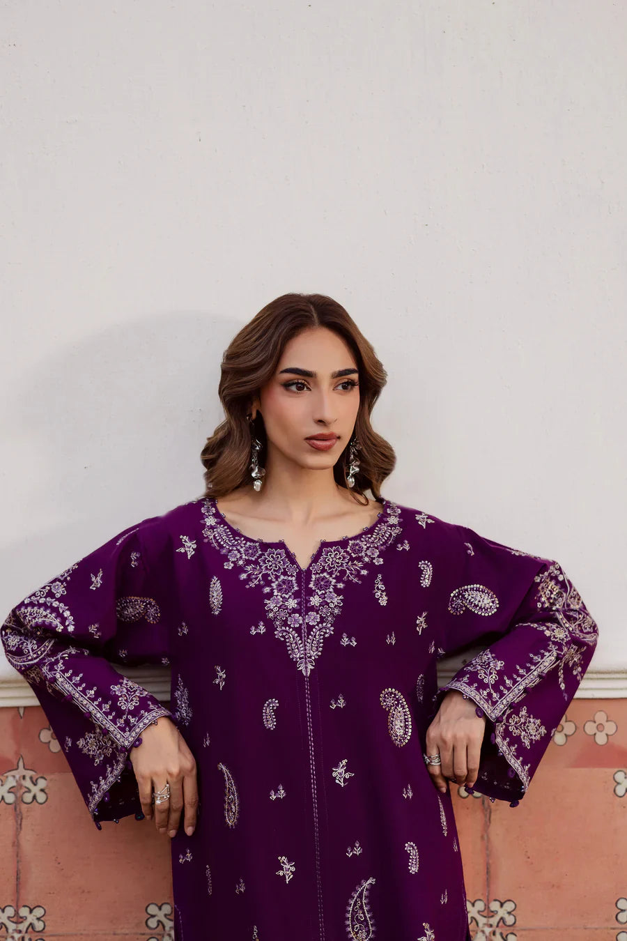 Fave 2Pc - Embroidered Lawn Dress
