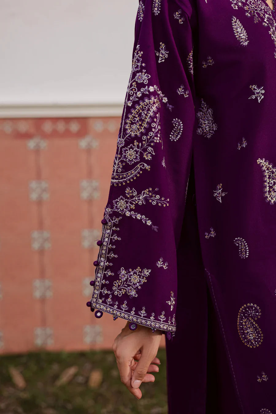 Fave 2Pc - Embroidered Lawn Dress