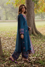 Moscow 3Pc - Embroidered Lawn Dress