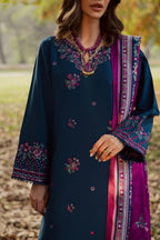 Moscow 3Pc - Embroidered Lawn Dress