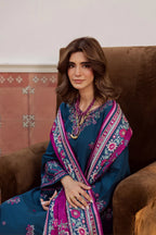 Moscow 3Pc - Embroidered Lawn Dress
