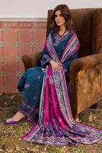 Moscow 3Pc - Embroidered Lawn Dress