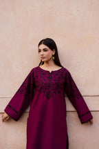 Pink Dipp 2Pc - Embroidered Lawn Dress