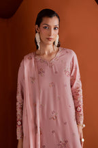 Tea Zunaisha 3Pc - Embroidered cotton Dress