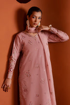 Tea Zunaisha 3Pc - Embroidered cotton Dress