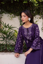 Yuura 2Pc - Embroidered Lawn Dress