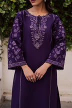Yuura 2Pc - Embroidered Lawn Dress