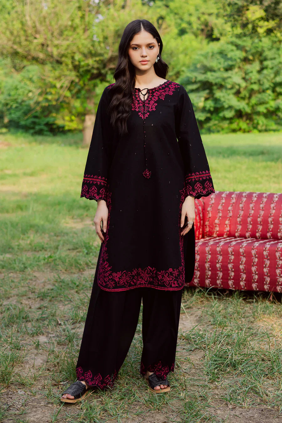 Zarish 2Pc - Embroidered Lawn Dress