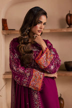 Zeva 3Pc - Embroidered Lawn Dress